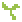 pixelated rendering of a small, two-leaf sprout