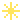pixelated rendering of an 8-pronged sun